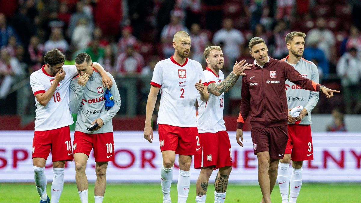 Getty Images / Foto Olimpik/NurPhoto via Getty Images) / Reprezentanci Polski, wśród nich Tymoteusz Puchacz