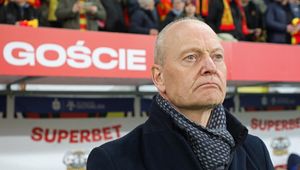 Trener Lecha zadowolony z remisu w Białymstoku. "Dalej jesteśmy liderem"