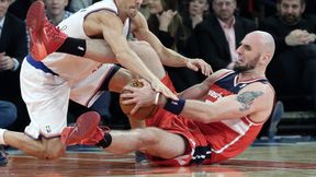 Słaby mecz w wykonaniu Washington Wizards i Marcina Gortata