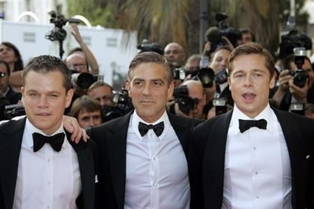 Cannes 2007: Pitt, Clooney i Damon promują swój film