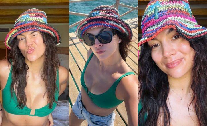 Naturalna Paulina Krupińska pozdrawia z wakacji