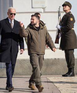 Joe Biden w Kijowie. "Putin dostał w mordę"