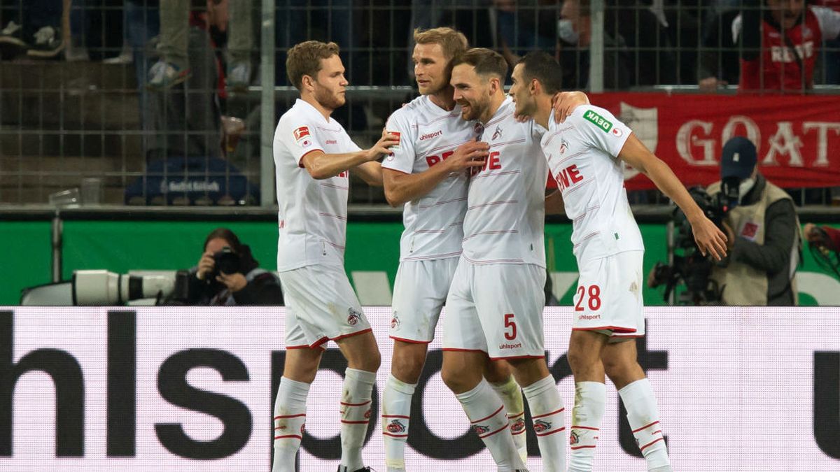 Getty Images / DeFodi Images  / Na zdjęciu: radość piłkarzy 1.FC Koeln