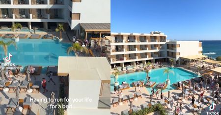 Była godz. 9 rano. Pokazała, co się dzieje w hotelach na Krecie