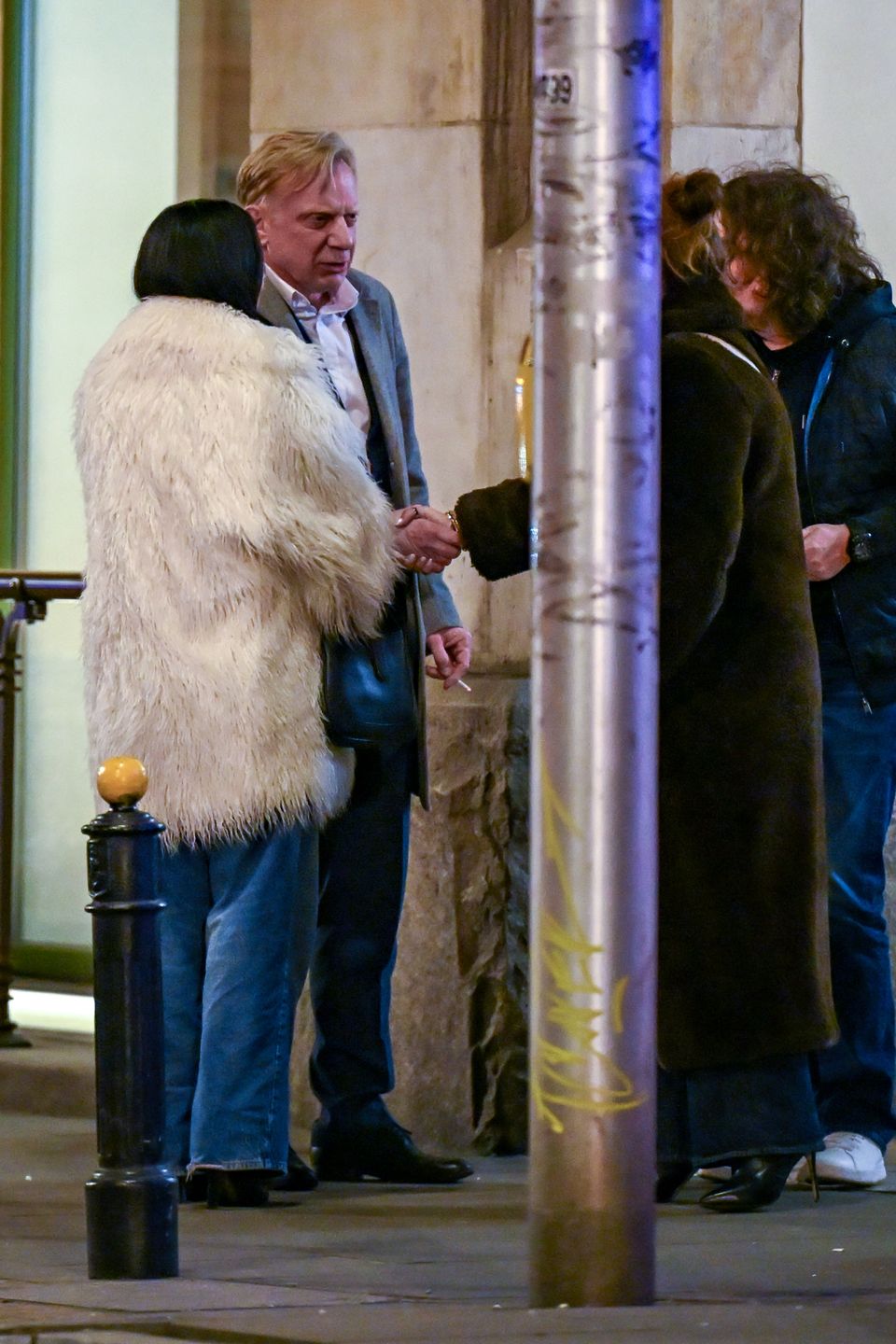 Arkadiusz Janiczek na całonocnej imprezie