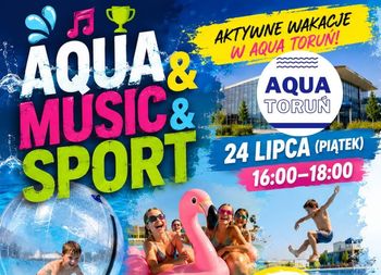 Chodzenie po wodzie i inne atrakcje – już w piątek. MOSiR zaprasza na Aqua & Music & Sport