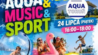 Chodzenie po wodzie i inne atrakcje – już w piątek. MOSiR zaprasza na Aqua & Music & Sport