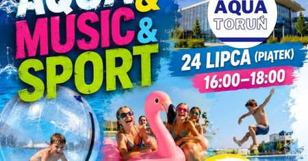 Chodzenie po wodzie i inne atrakcje – już w piątek. MOSiR zaprasza na Aqua & Music & Sport