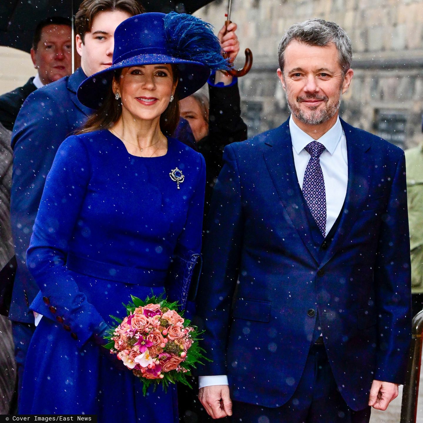 Król Fryderyk X i królowa Maria odwiedzili duński parlament