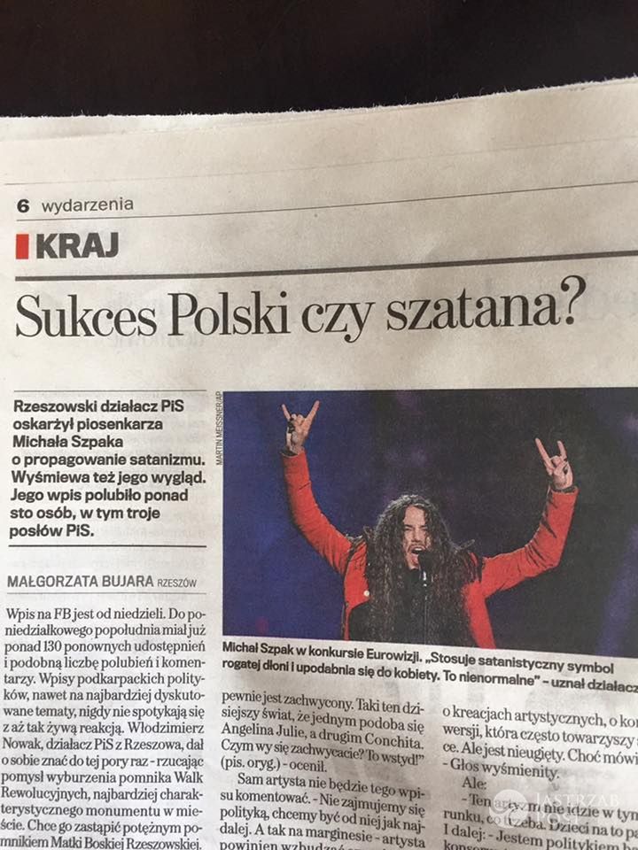 Polityk PiS krytykuje Michała Szpaka