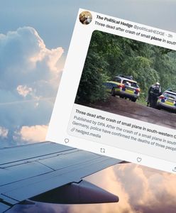 Katastrofa małego samolotu w Niemczech. Są ofiary śmiertelne