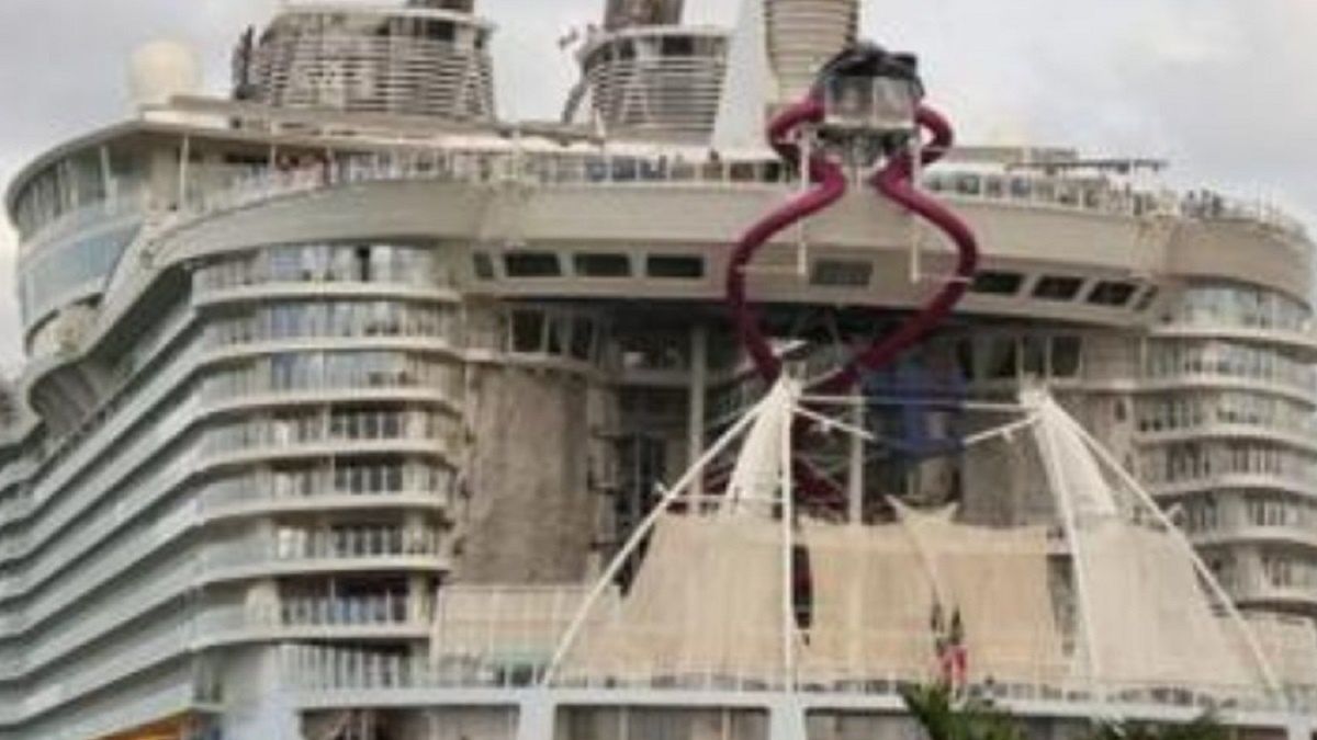 Szokujące zdarzenie na statku. 