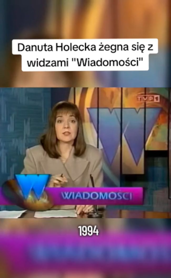 Tak kiedyś wyglądała Danuta Holecka