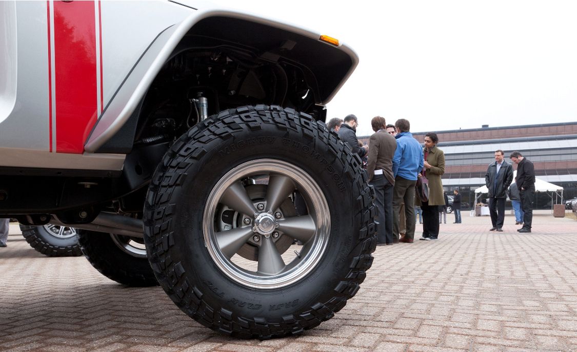Jeep Wrangler Pork Chop wheel