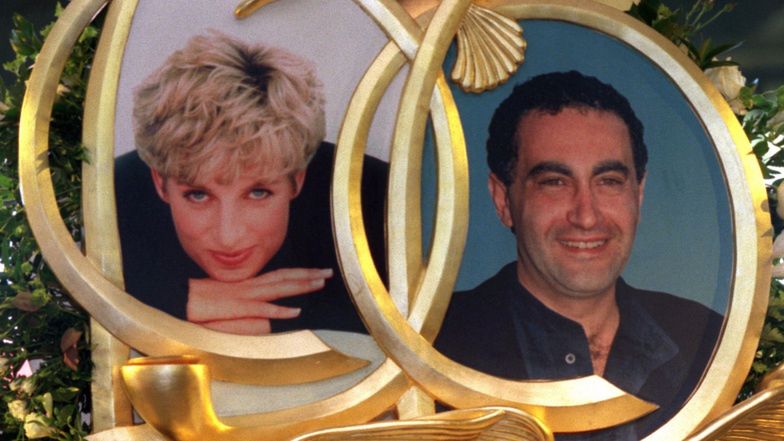 Księżna Diana i Dodi Al-Fayed