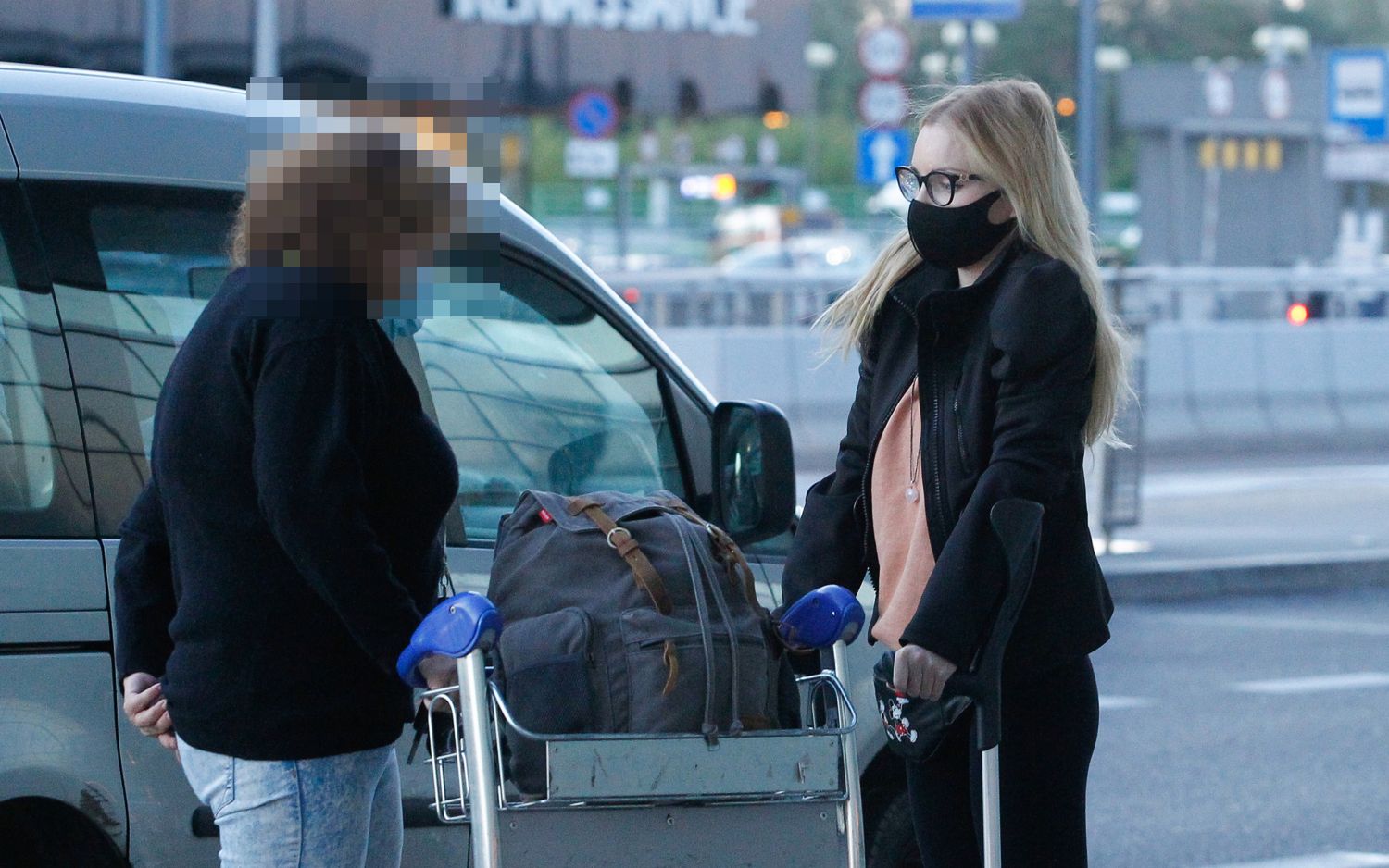 Izabella Miko wraca do Los Angeles. Pojawiła się na lotnisku