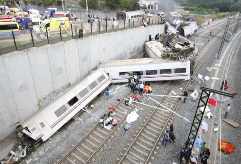 Katastrofa kolejowa w Hiszpanii. Dramatyczna reakcja maszynisty