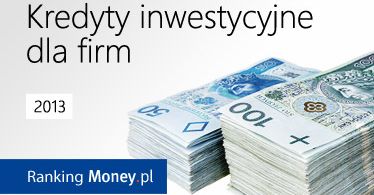 Kredyty inwestycyjne dla firm 2013. Raport Market Money