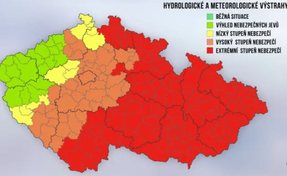  Czechy szykują się na załamanie pogody. Awaryjny zrzut ze zbiorników