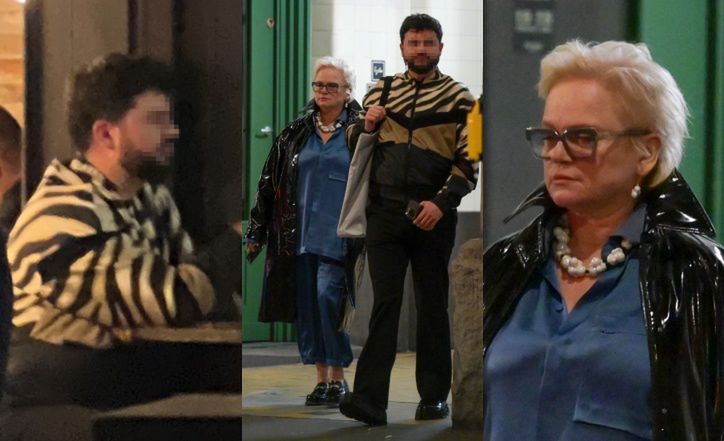 Katarzyna Figura imprezowała z mężczyzną do 3 w nocy