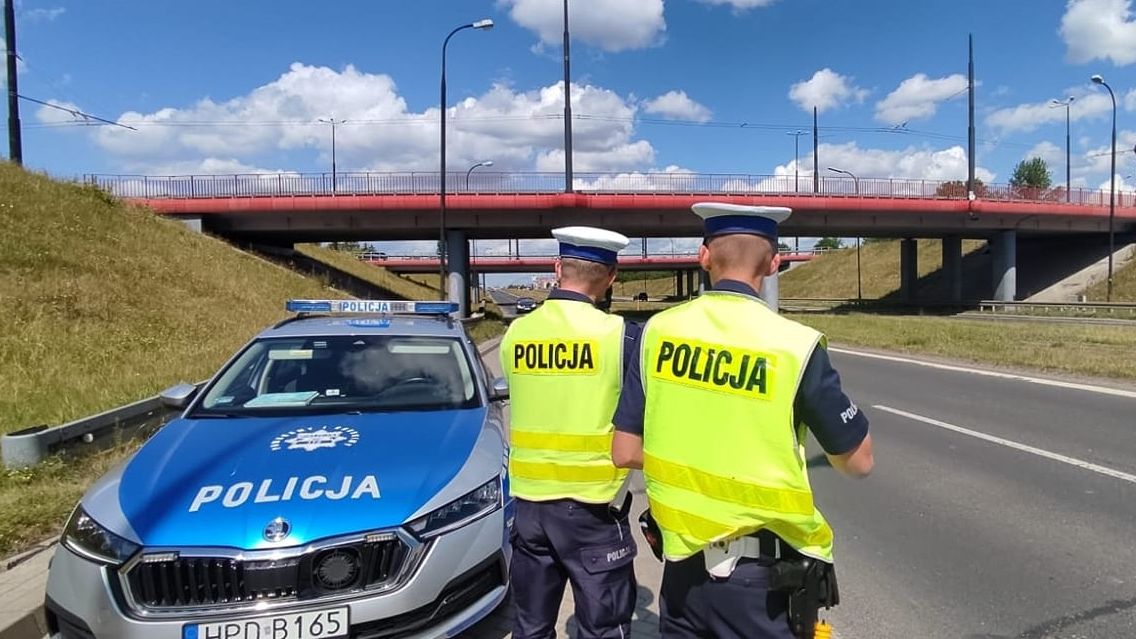 Kontrola prędkości na al. Witosa w Lublinie