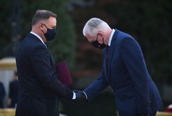 Chłodne relacje Andrzeja Dudy z Jarosławem Gowinem. Znamy powód