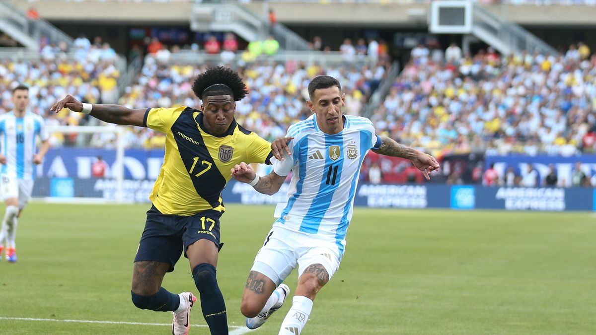 Zdjęcie okładkowe artykułu: PAP/EPA / TRENT SPRAGUE / Na zdjęciu: Angel Di Maria strzelił jedynego gola w meczu Argentyna - Ekwador