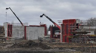 Sandomierz: Budowa drogowego węzła przy nowym moście