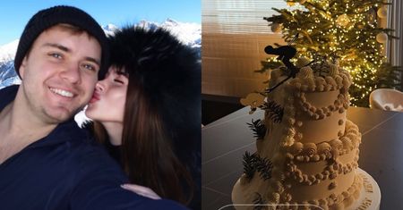 Roksana Węgiel świętuje urodziny Kevina, publikując całuśne zdjęcie ze stoku. "Każdy dzień z tobą to PREZENT". Słodko? (FOTO)