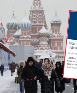 Ambasada USA w Moskwie alarmuje. Wydano komunikat ws. "zagrożenia atakami"