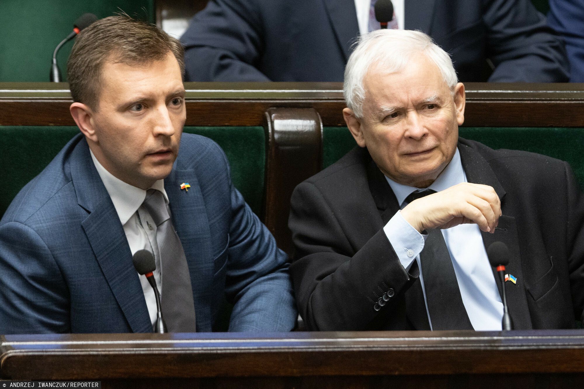 Łukasz Schreiber, Jarosław Kaczyński