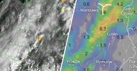 Ulewy i burze dotarły do Polski. Będzie coraz gorzej
