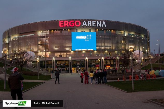 Ergo Arena to najliczniej wypełniona hala w ostatniej serii spotkań