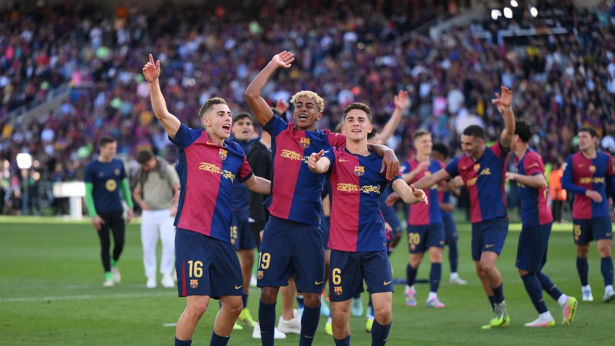 Getty Images / David Ramos / Na zdjęciu: radość piłkarzy FC Barcelony