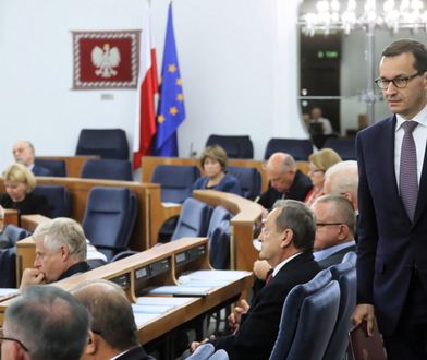 Mateusz Morawiecki odpowiada na pytania senatorów dot. nowelizacji ustawy o IPN