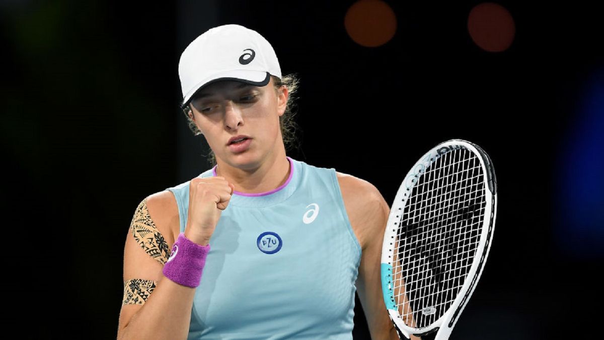 Getty Images / Mark Brake / Na zdjęciu: Iga Świątek