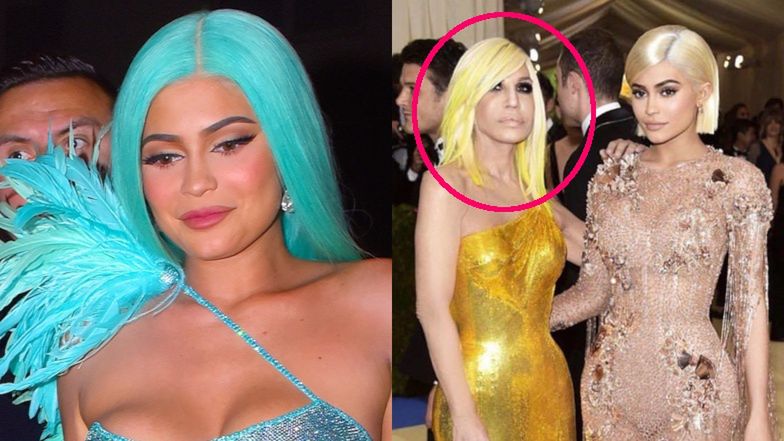 Kylie Jenner i Donatella Versace