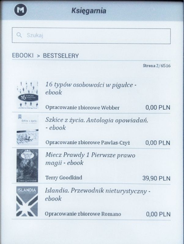 InkBOOK Classic 2: niedrogi czytnik „designed in Poland” 10