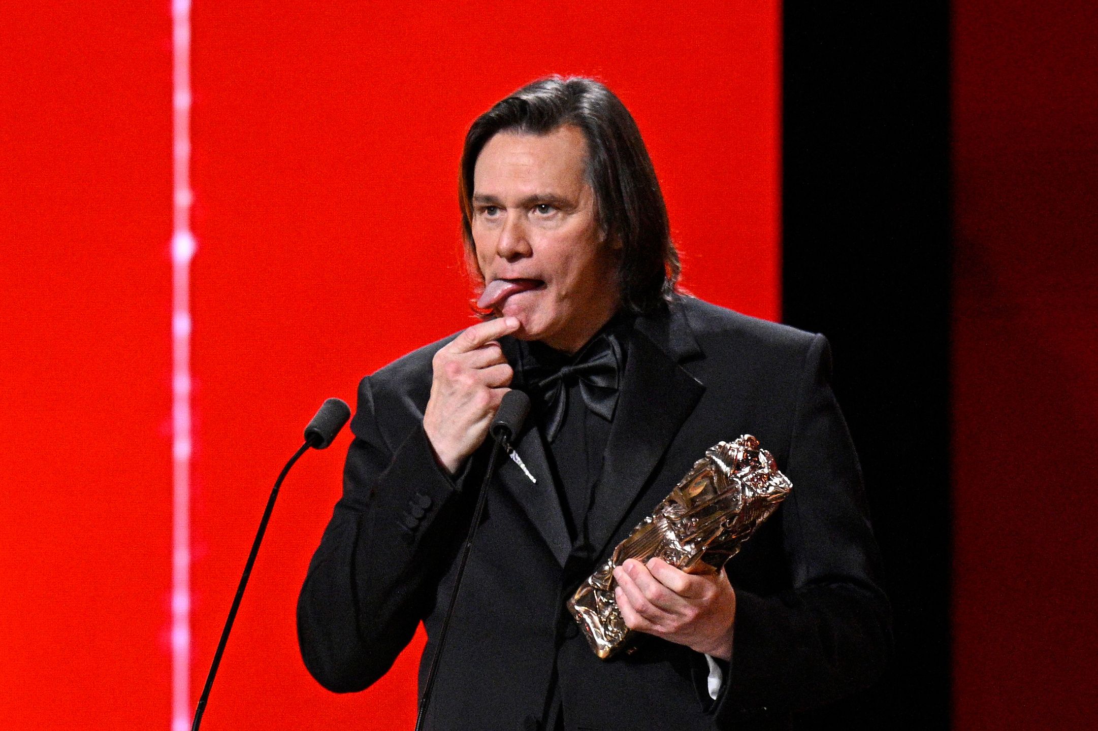 Jim Carrey odebrał Honorowego Cezara 