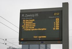 Radna Warszawy: "Rozważmy elektroniczne tablice informacyjne również dla autobusów"