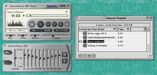 SoundJam - protoplasta iTunes