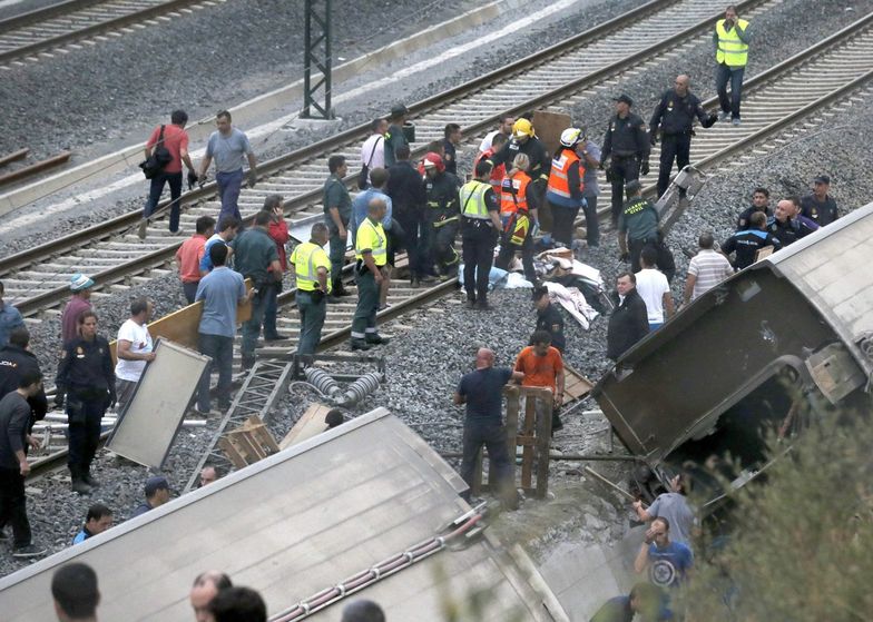 Katastrofa kolejowa w Hiszpanii. Maszynista oskarżony