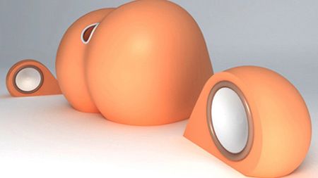 Głośniki 2.1 w kształcie pośladków! 1