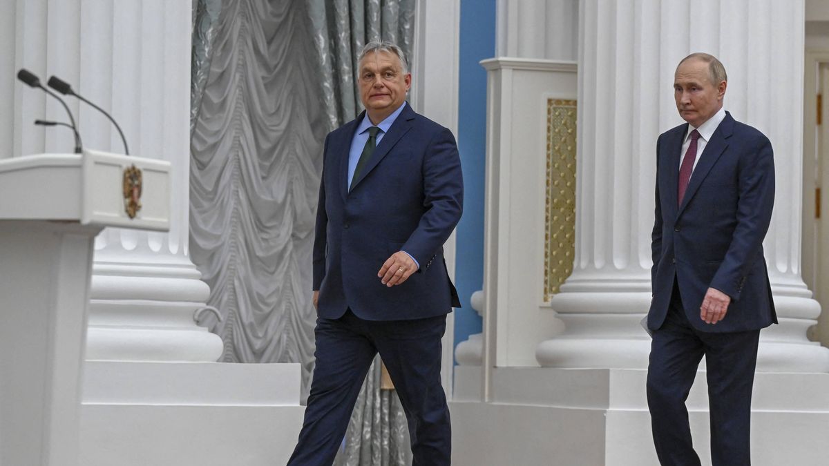 Victor Orban i Władimir Putin