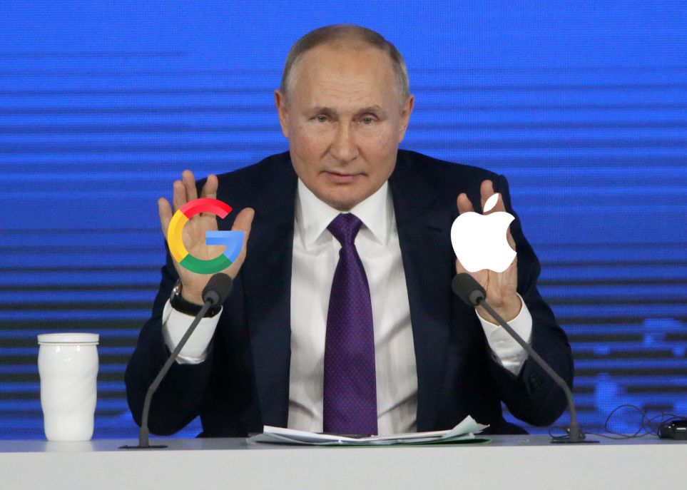 Putin zastraszał Google i Apple. FSB: "Usuniesz ją albo trafisz za kratki"