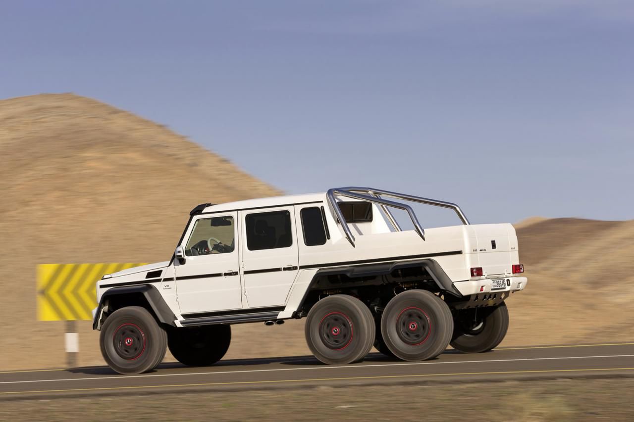 Mercedes-Benz G63 AMG 6x6 - terenowy potwór [galeria] 57
