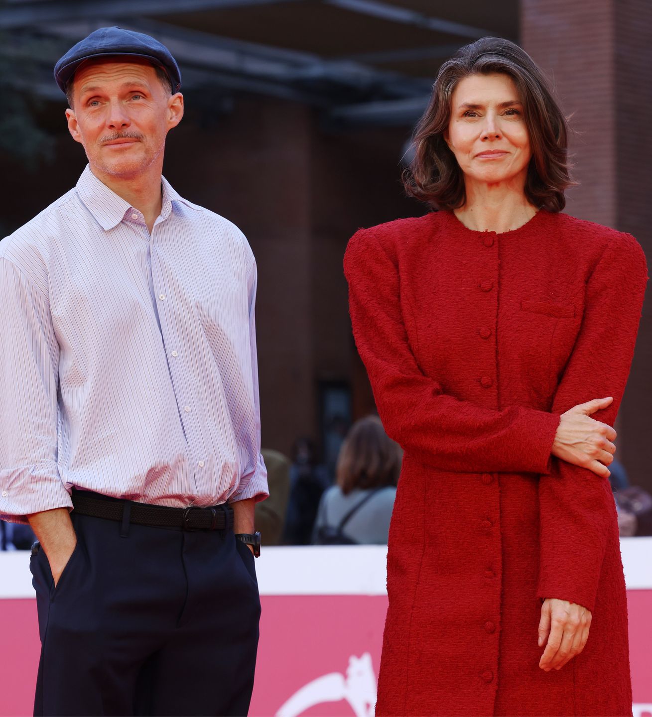 Małgorzata Szumowska i Michał Englert na festiwalu filmowym w Rzymie