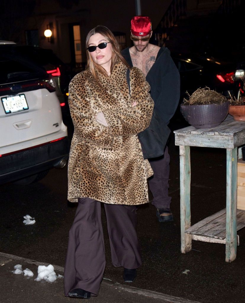 Celebrity Sightings in New York City - February 06, 2025
NEW YORK, NY - FEBRUARY 06:  Hailey Bieber and Justin Bieber are seen on February 06, 2025 in New York City.  (Photo by XNY/Star Max/GC Images)
XNY/Star Max
bestof, topix