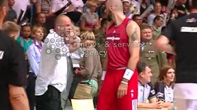 Celebryci i sportowcy zagrali w koszykówkę z Marcinem Gortatem