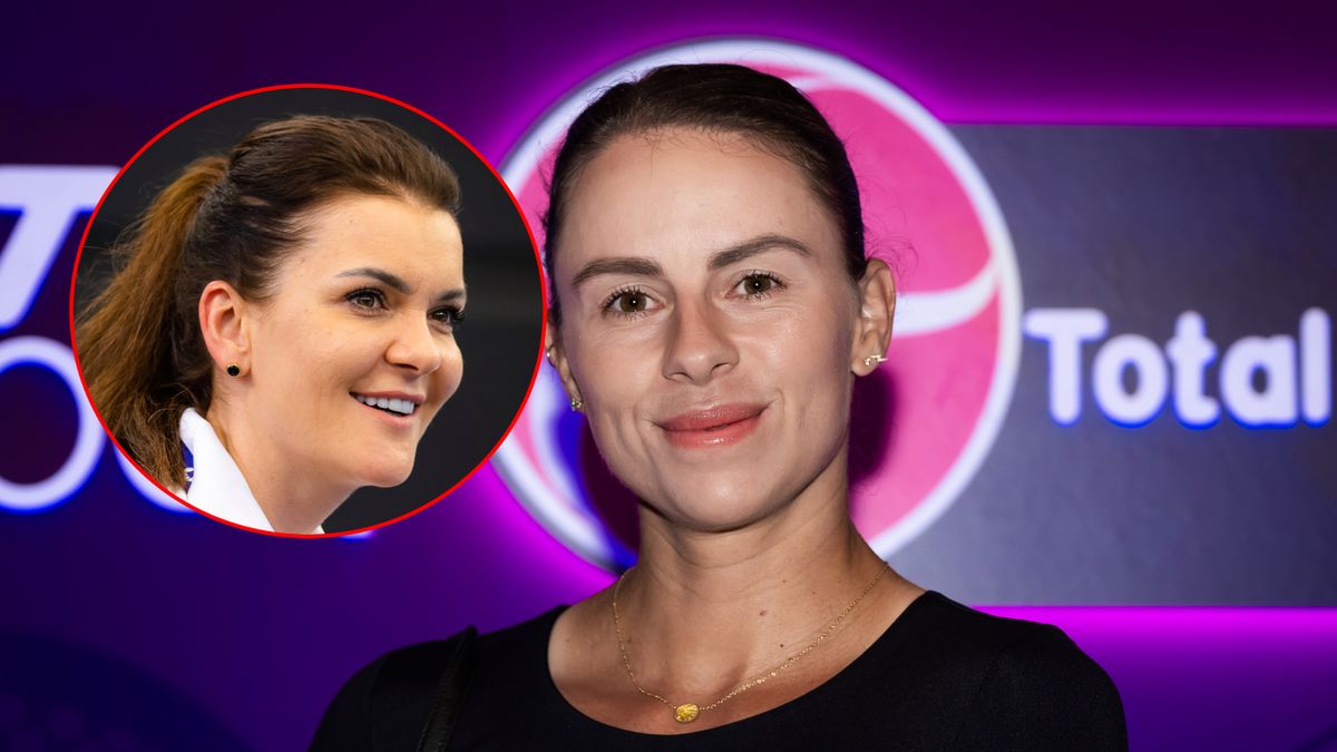 Getty Images / Robert Prange / Na zdjęciu: Magda Linette, w kółku Agnieszka Radwańska.